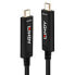 Фото #5 товара Lindy 30m Fibre Optic Hybrid USB Type C Cable - 30 m - USB C - USB C - Black