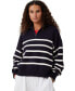 ფოტო #1 პროდუქტის Women's Cape Cod Half Zip Knit Sweater