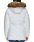 ფოტო #2 პროდუქტის Women's Bibbed Faux-Fur-Trim Hooded Puffer Coat, Created for Macy's