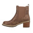 Фото #3 товара Corkys Doohickey Round Toe Chelsea Womens Brown Casual Boots 80-0216-TAUP