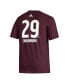 ფოტო #3 პროდუქტის Men's Nathan MacKinnon Burgundy Colorado Avalanche Fresh Name and Number T-shirt