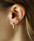ფოტო #2 პროდუქტის Simple Sweep Drop Earrings Set in 14k Gold
