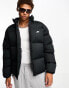 Nike Club Puffer jacket in black