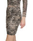 Фото #3 товара Women's Printed Ruched Pull-On Skirt