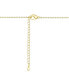 Фото #2 товара 14K Gold Plated Garfield "Mama" Necklace