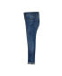 ფოტო #2 პროდუქტის Big Girls Cuffed Mid-Rise Skinny Jeans