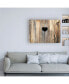 Фото #3 товара Brooke T. Ryan Heart in Wood Canvas Art - 36.5" x 48"