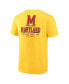 Фото #3 товара Men's Gold Maryland Terrapins Game Day 2-Hit T-shirt