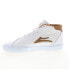 Фото #9 товара Lakai Flaco II Mid MS3220113A00 Mens White Skate Inspired Sneakers Shoes
