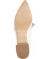 ფოტო #5 პროდუქტის Women's Cait Bow Mary Jane Pointed Toe Flats