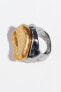 Фото #6 товара Крупное рельефное кольцо-печатка ZARA