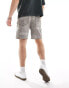 Фото #4 товара Liquor N Poker oversized textured short in washed black