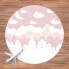Фото #5 товара Sternenhimmel mit Häusern und Mond rosa