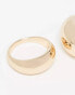 Фото #3 товара ALDO chilinwan 2 pack of chunky dome rings in gold