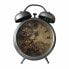 Фото #1 товара Настольные часы DKD Home Decor Стеклянный Серебристый Железо (19 x 7,5 x 25 cm)