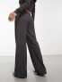 Фото #8 товара Stradivarius tailored pull on trouser in grey