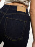 JJXX Turin high waisted bootcut jeans in dark blue