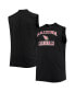 Фото #1 товара Men's Black Arizona Cardinals Big and Tall Muscle Tank Top