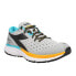 Фото #2 товара Diadora Mythos Blushield 6 Running Mens Silver Sneakers Athletic Shoes 176892-C