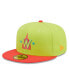 Фото #4 товара Men's Green and Red Washington Nationals 2008 Inaugural Season Cyber Highlighter 59FIFTY Fitted Hat