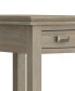 Фото #4 товара Artisan Solid Wood Narrow Side Table