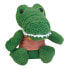 Фото #1 товара Плюшевая игрушка для собак Gloria Buky Крокодил 24 x 20 cm Зеленый