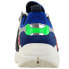 Фото #3 товара Diadora Rave Leather Pop Lace Up Mens Blue Sneakers Casual Shoes 175154-60032