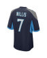 Фото #2 товара Men's Malik Willis Tennessee Titans 2022 NFL Draft Pick Player Game Jersey