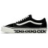 CDG x Vans Vault OG Old Skool LX 联名款 潮流轻便 复古休闲帆布鞋 男女同款 黑白