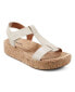 Фото #1 товара Women's Shari T-Strap Platform Casual Wedge Sandals