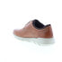 Фото #6 товара Rockport Grady Plain Toe CI3366 Mens Brown Oxfords & Lace Ups Plain Toe Shoes