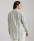 ფოტო #2 პროდუქტის Plus Size Cotton Button-Front Shirt