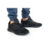 Фото #4 товара Мужские кроссовки спортивные для бега черные текстильные низкие Adidas Fluidup