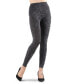 ფოტო #2 პროდუქტის Women's Mulga High-Waisted Black Snakeskin Leggings