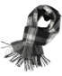 Фото #4 товара Men's Maxwell Plaid Cashmere Scarf, Created for Macy's