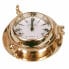 Фото #2 товара Настенное часы DKD Home Decor Стеклянный Позолоченный Vintage Латунь (23 x 7 x 23 cm)