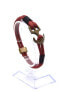 Wine paracord bracelet with Anchor