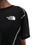 Фото #3 товара The North Face Training Hakuun contour seam boxy fit t-shirt in black