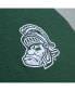 Men's Green Michigan State Spartans Legendary Slub Raglan Long Sleeve T-shirt