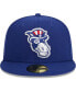 ფოტო #2 პროდუქტის Men's Navy New Hampshire Fisher Cats Theme Nights New Hampshire Primaries 59FIFTY Fitted Hat