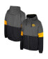 Men's Charcoal Iowa Hawkeyes Miles Full-Zip Jacket