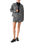 ფოტო #1 პროდუქტის Women's Brushed Houndstooth Shacket