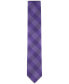 Фото #2 товара Men's Aiden Blue Grid Tie