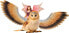 Фото #1 товара Игровая фигурка Schleich Elf on Glitter Owl Enchanted Bay (Волшебная бухта)