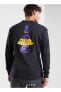 LeBron Erkek Siyah Basketbol Uzun Kollu T-shirt DV9722-010