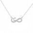 Фото #1 товара Infinity Love Romantic Silver Necklace AGS1573/47