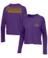 Фото #2 товара Women's Purple Baltimore Ravens Pocket Thermal Long Sleeve T-shirt