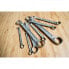 Фото #3 товара Комплект ключей комбинированных Hazet 610N/8 - Серебро - 6,7,21,22 мм - Серебро - 444 г - 8 шт - Германия.