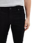 Wrangler Larston slim tapered fit jeans in washed black