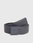 Фото #2 товара Calvin Klein Leather Belt in Iron Gate